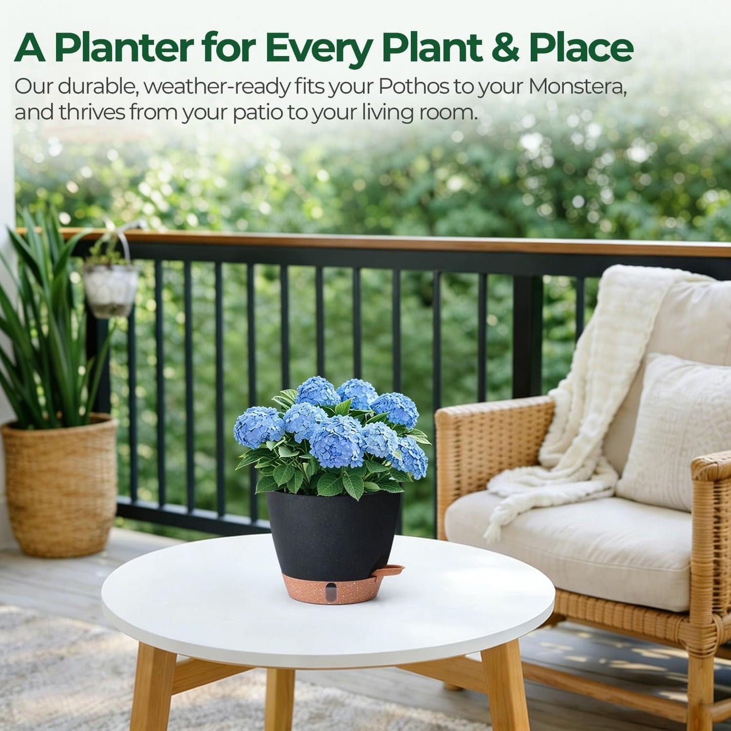 Self-Watering Indoor Planter