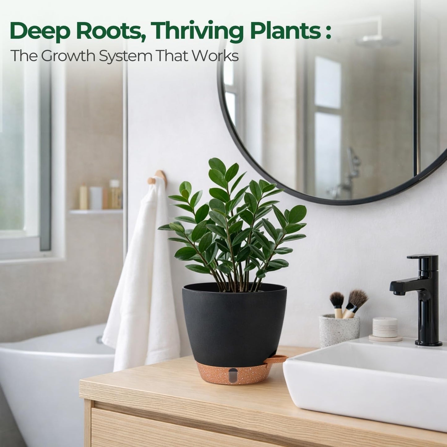 Self-Watering Indoor Planter
