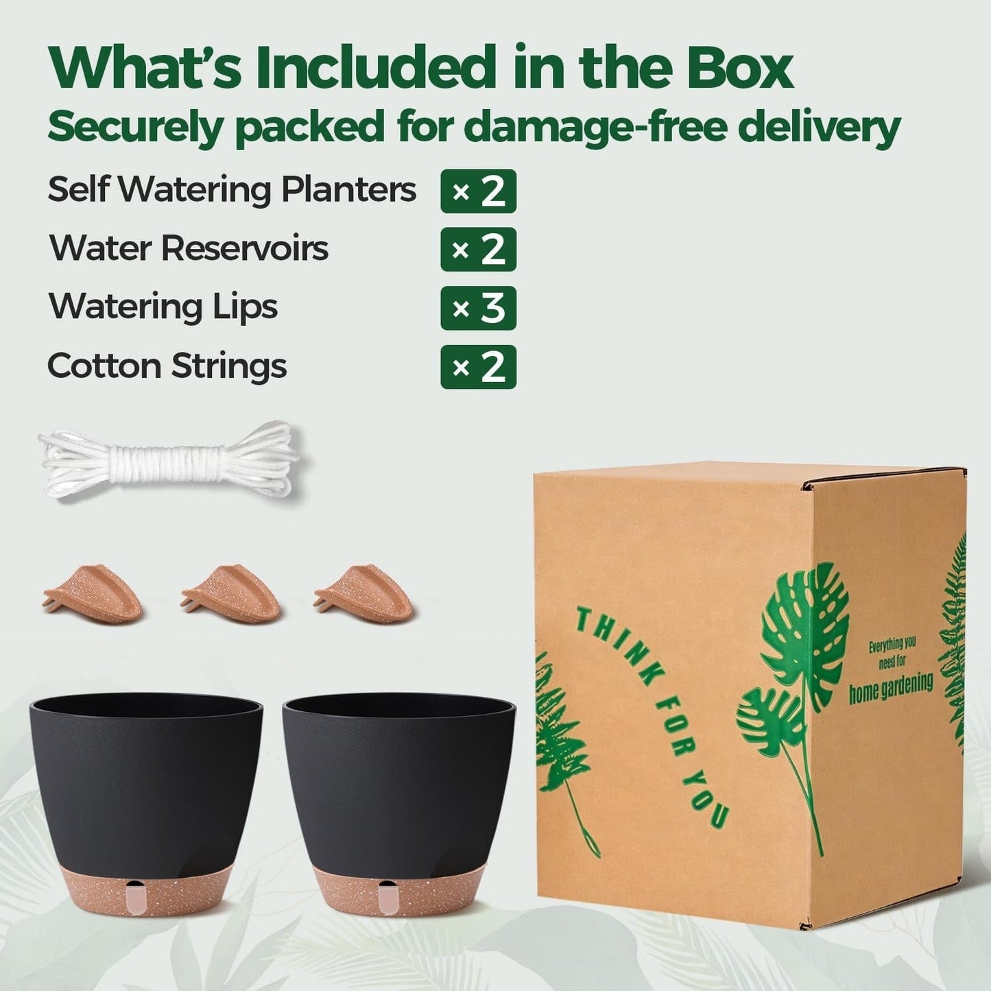 Self-Watering Indoor Planter
