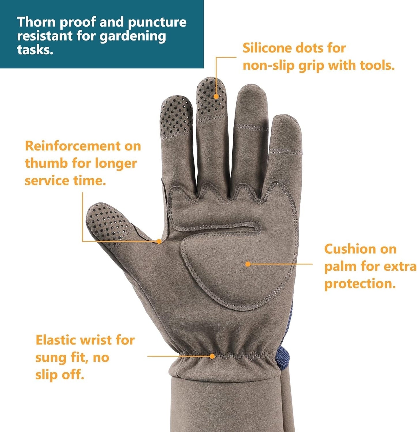 Thornproof Puncture-Resistant Gardening Gloves