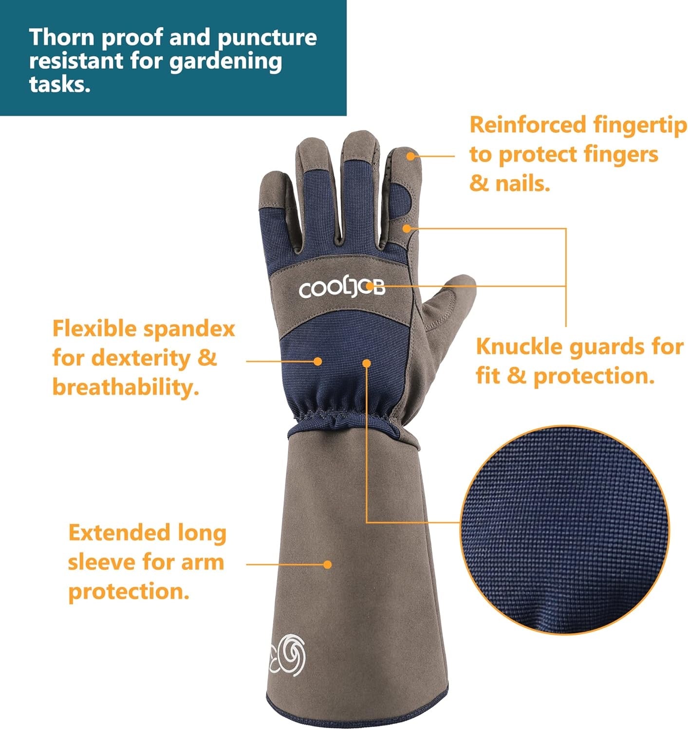 Thornproof Puncture-Resistant Gardening Gloves