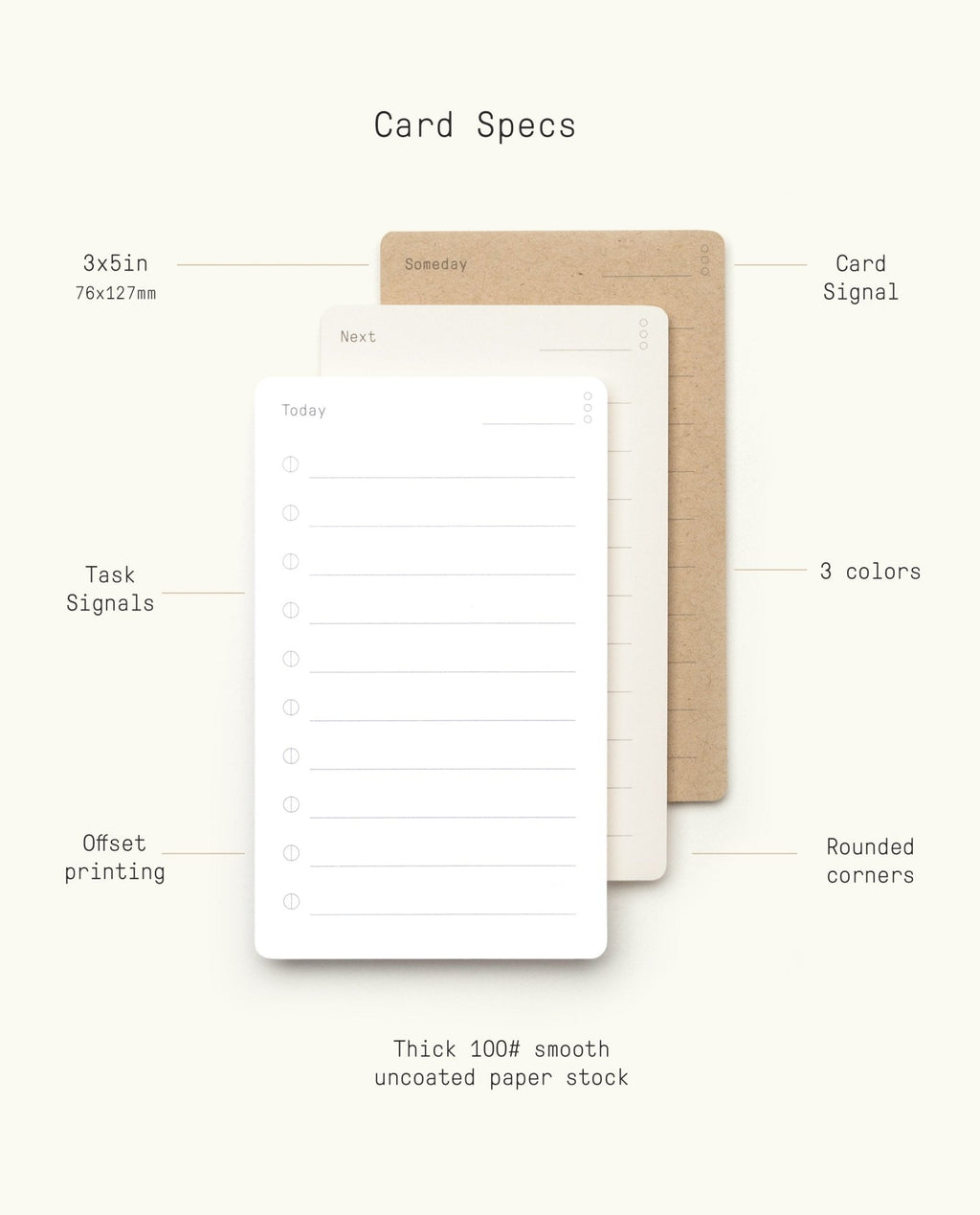Analog - Task Cards